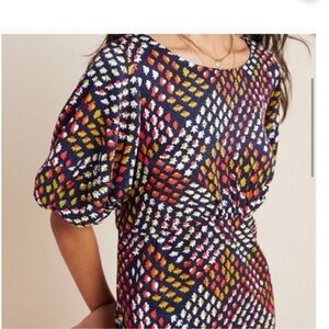 Anthropologie Maeve Floral Dress